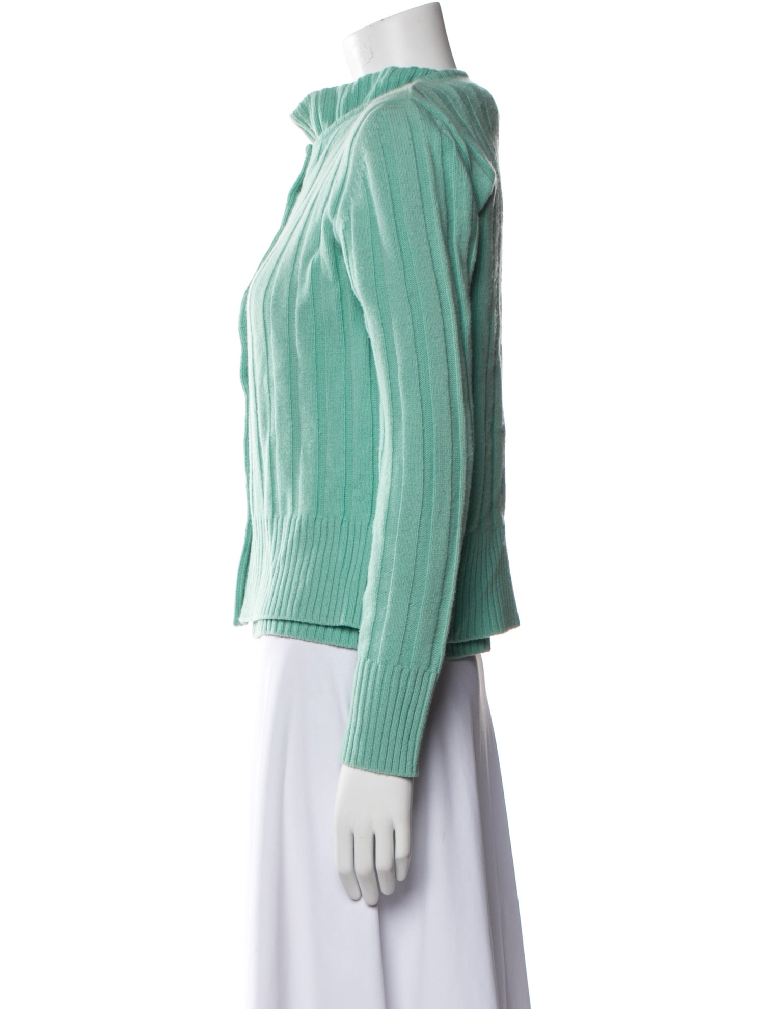 Gianni Versace Wool Mock Neck Sweater