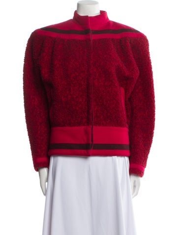 Gianni Versace Jackets Vintage 1980's Faux Fur Jacket Us6, It42 | M