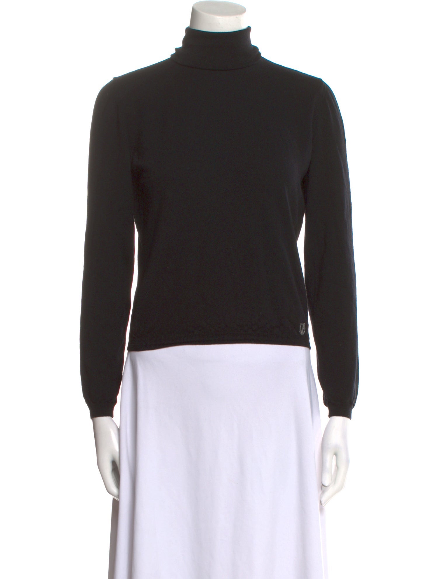 Gianni Versace Wool Turtleneck Sweater