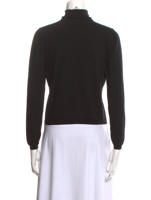 Gianni Versace Wool Turtleneck Sweater