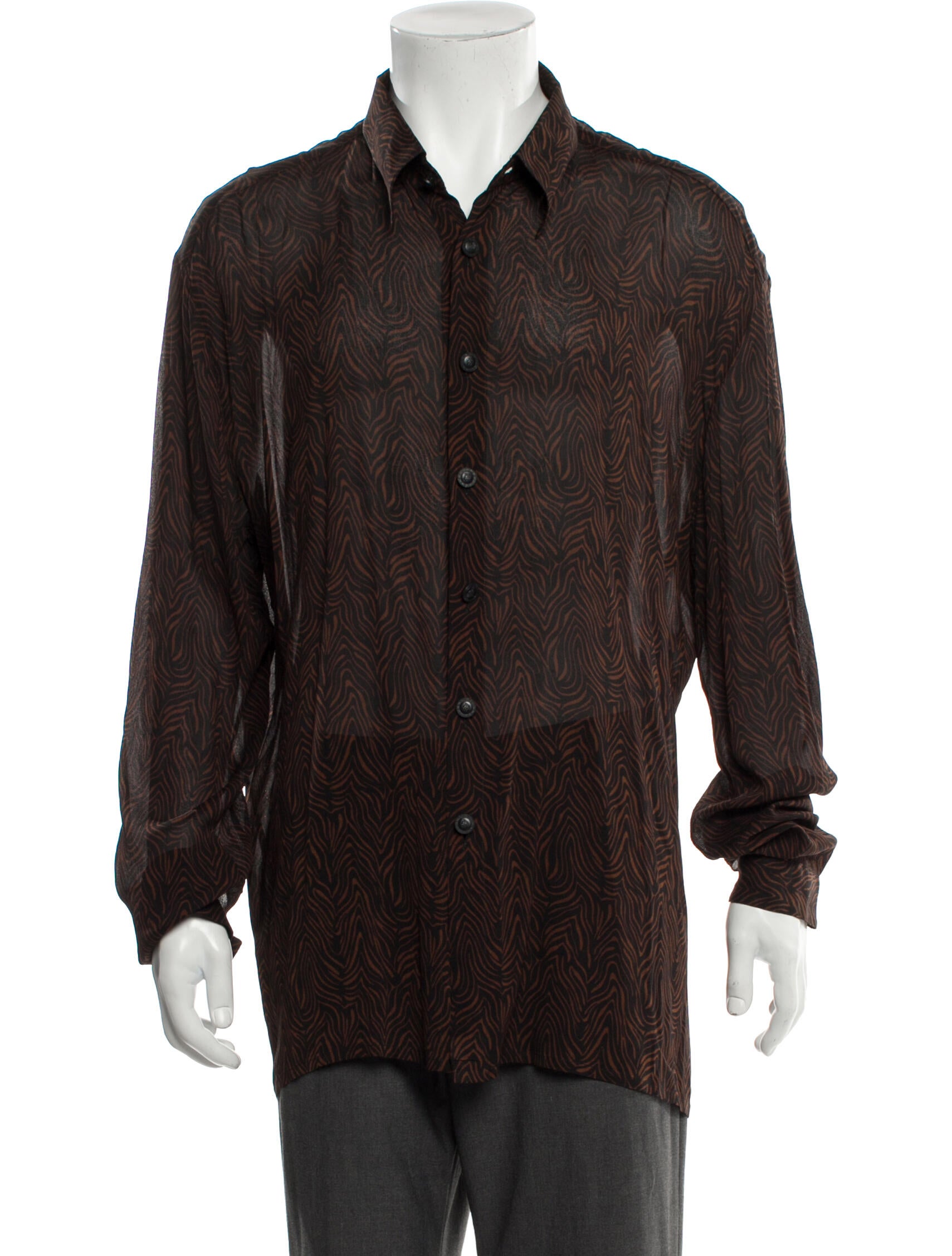 Gianni Versace Vintage 1990's Dress Shirt