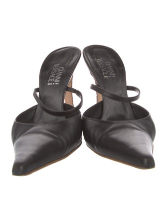 Gianni Versace Leather Mules
