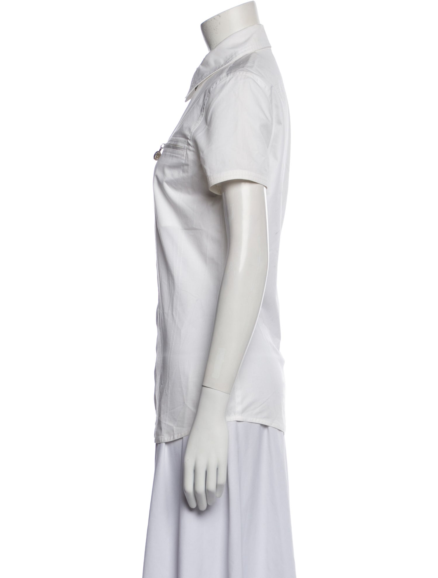 Gianni Versace Vintage Late 1990's - Early 2000's Button-Up Top