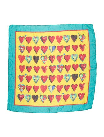 Gianni Versace Silk Printed Scarf