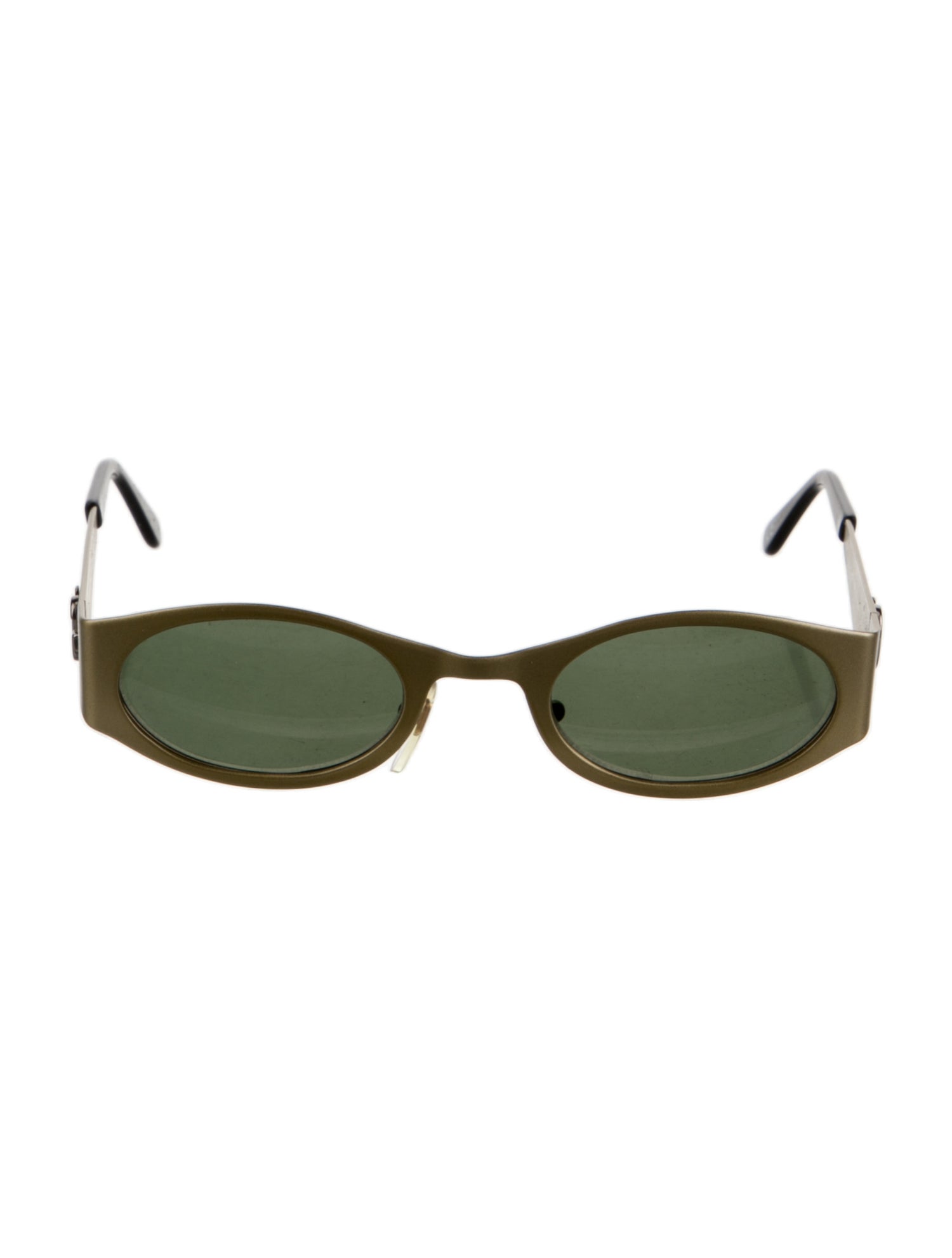 Gianni Versace Round Tinted Sunglasses