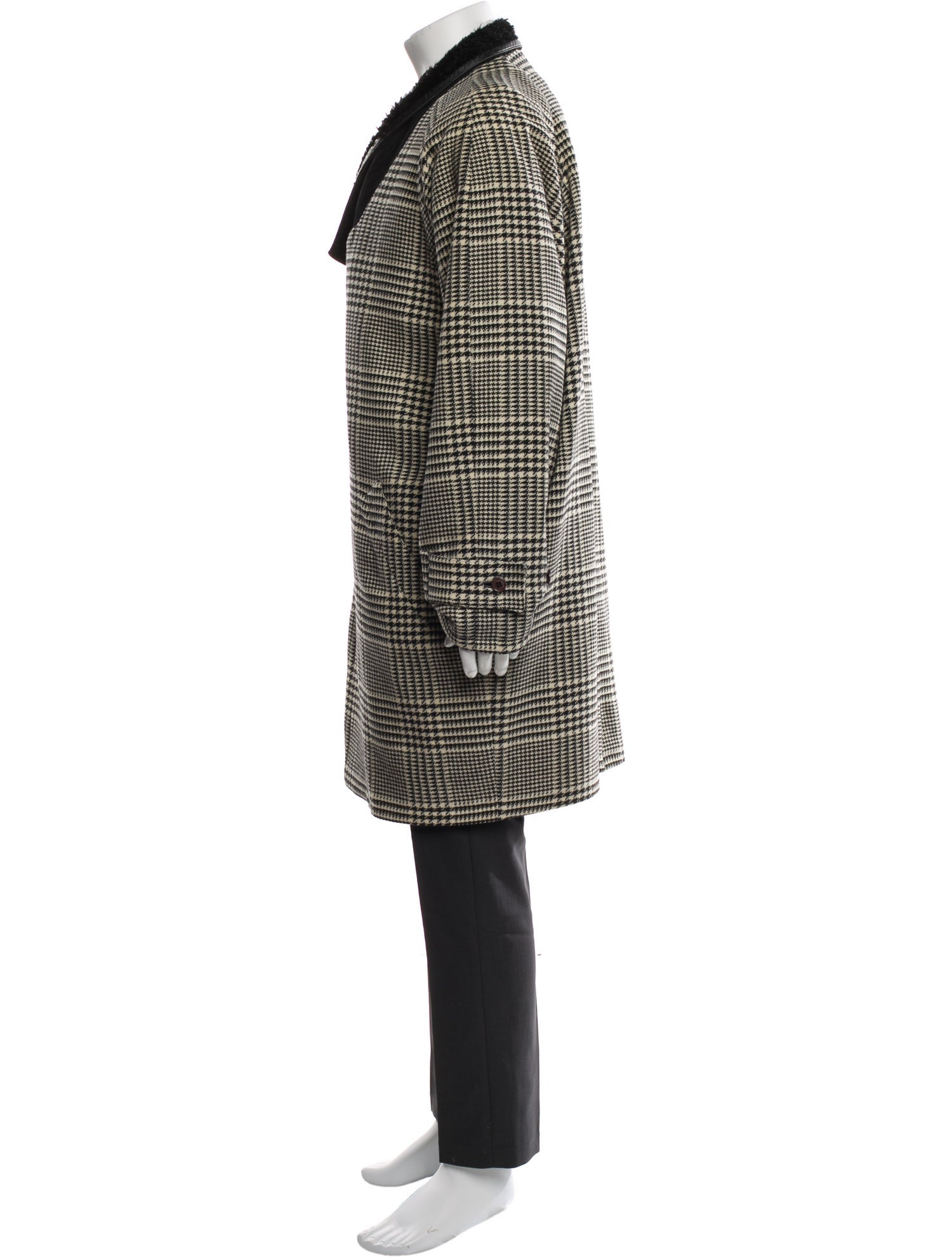 Gianni Versace Vintage 1980's Overcoat