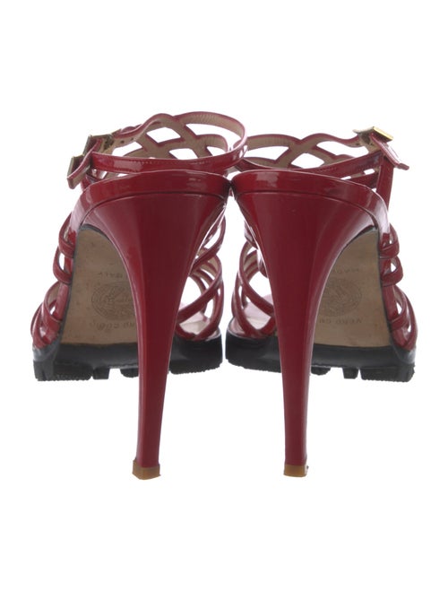 Gianni Versace Patent Leather Sandals