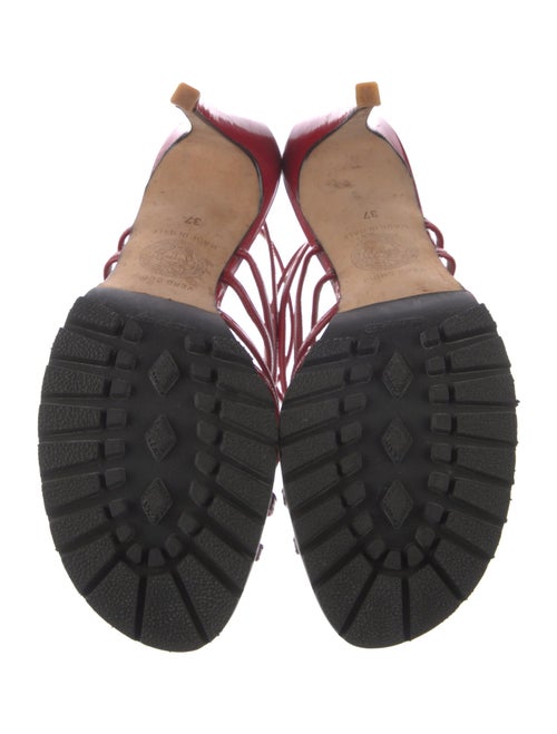 Gianni Versace Patent Leather Sandals