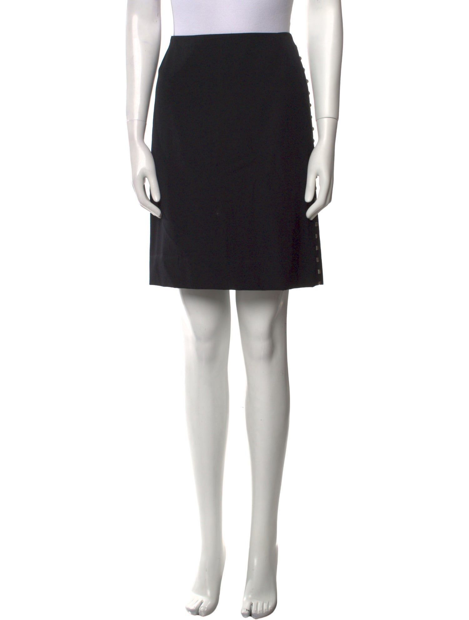 Gianni Versace Wool Knee-Length Skirt