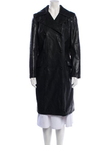 Gianni Versace Coats Vintage Late 1990's - Early 2000's Trench Coat Us4, It40 | S