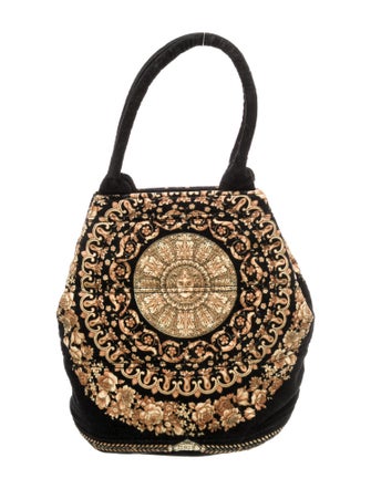 Gianni Versace Velvet Evening Bag