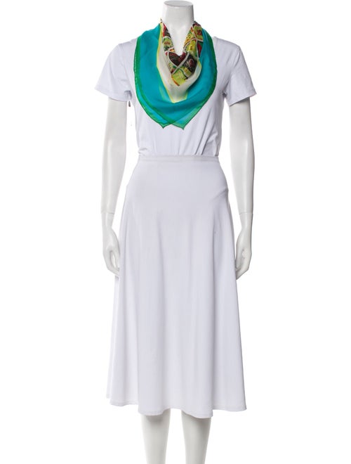 Gianni Versace Silk Printed Scarf