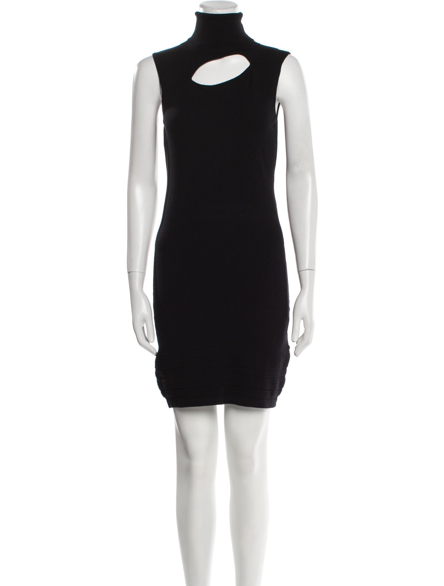 Gianni Versace Turtleneck Mini Dress
