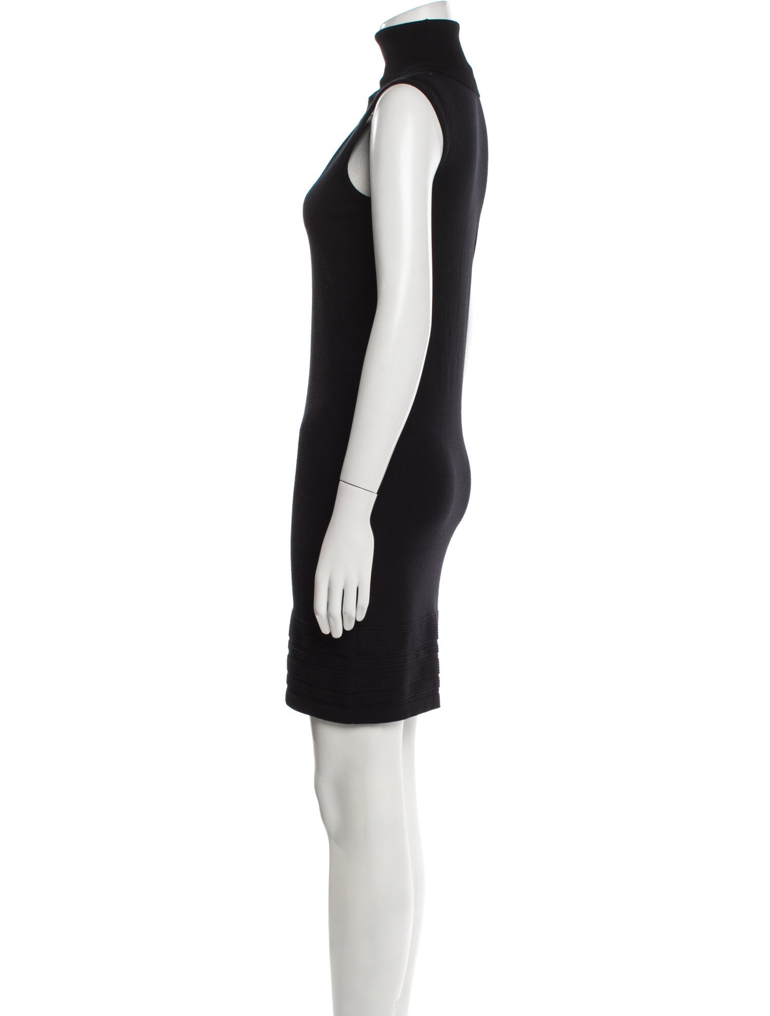 Gianni Versace Turtleneck Mini Dress