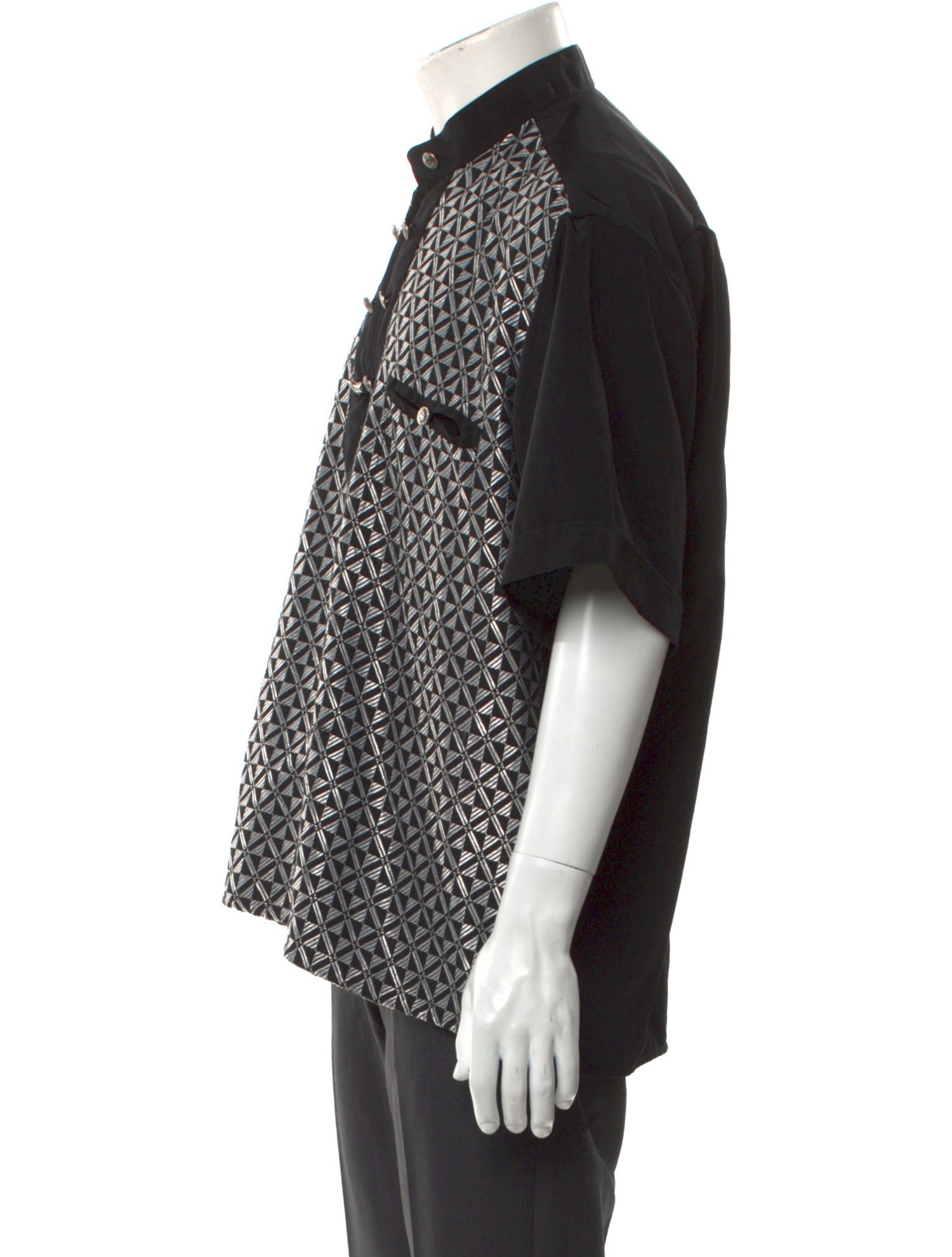 Gianni Versace Vintage Printed Jersey