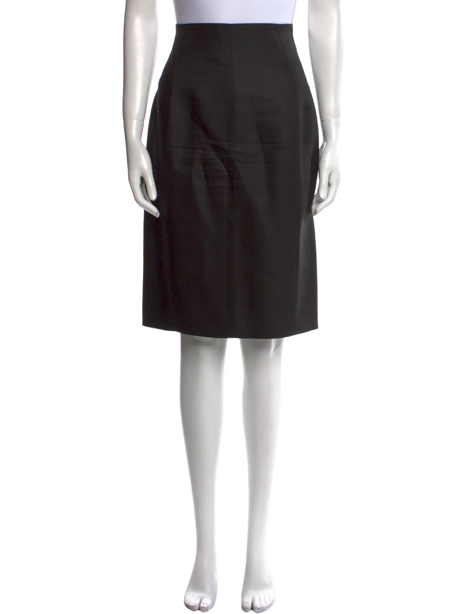 Gianni Versace Wool Knee-Length Skirt