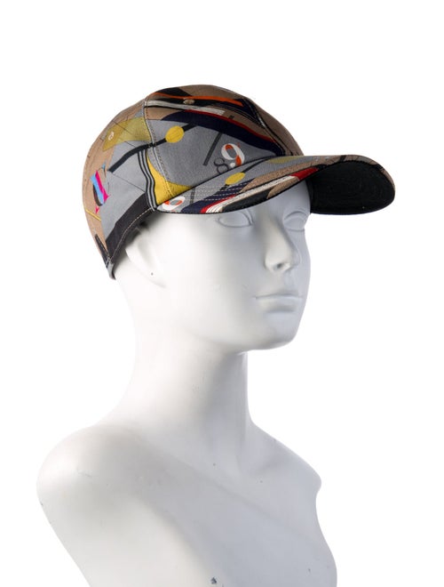 Gianni Versace Patterned Print Baseball Cap