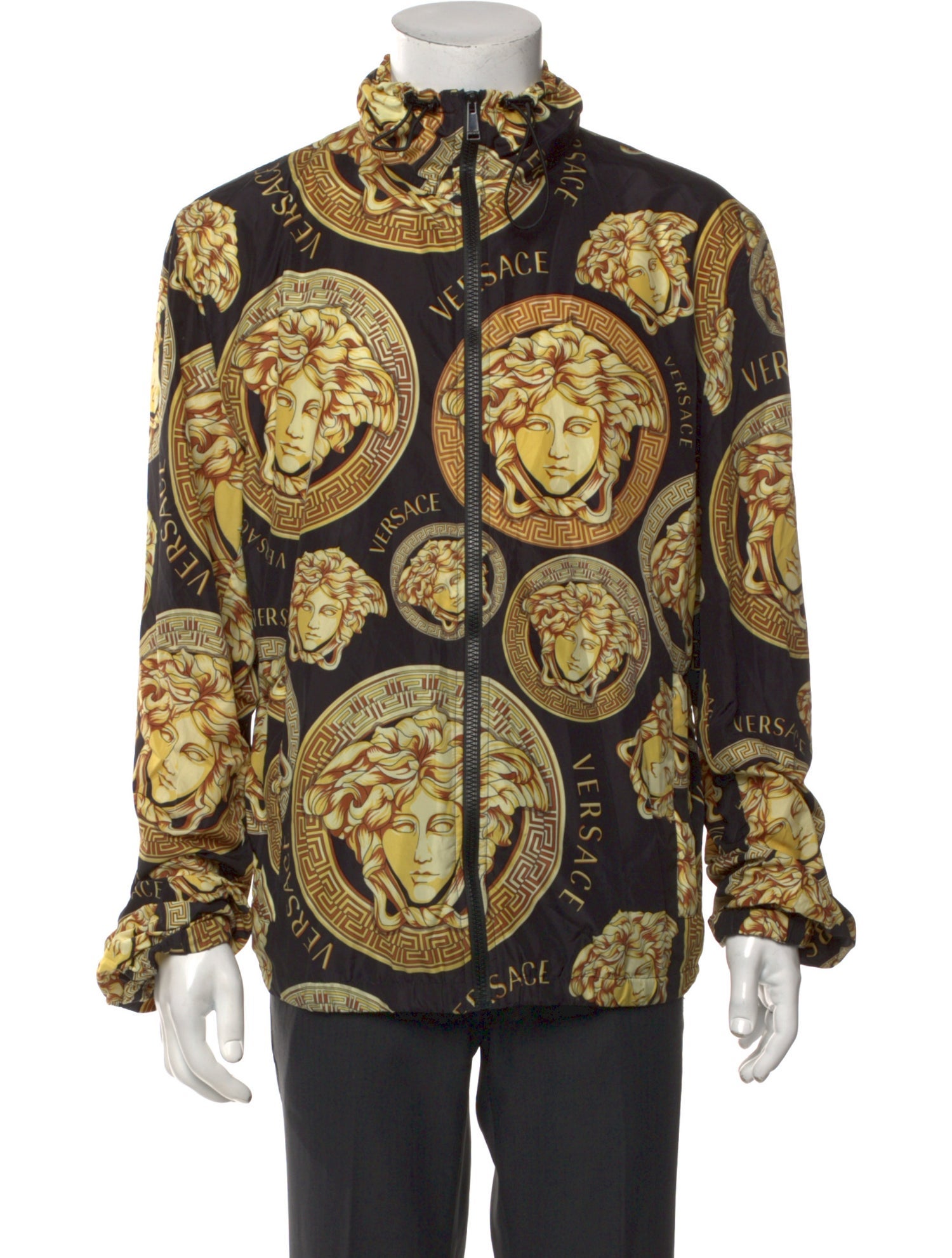 Gianni Versace Medusa Insignia Trucker Jacket