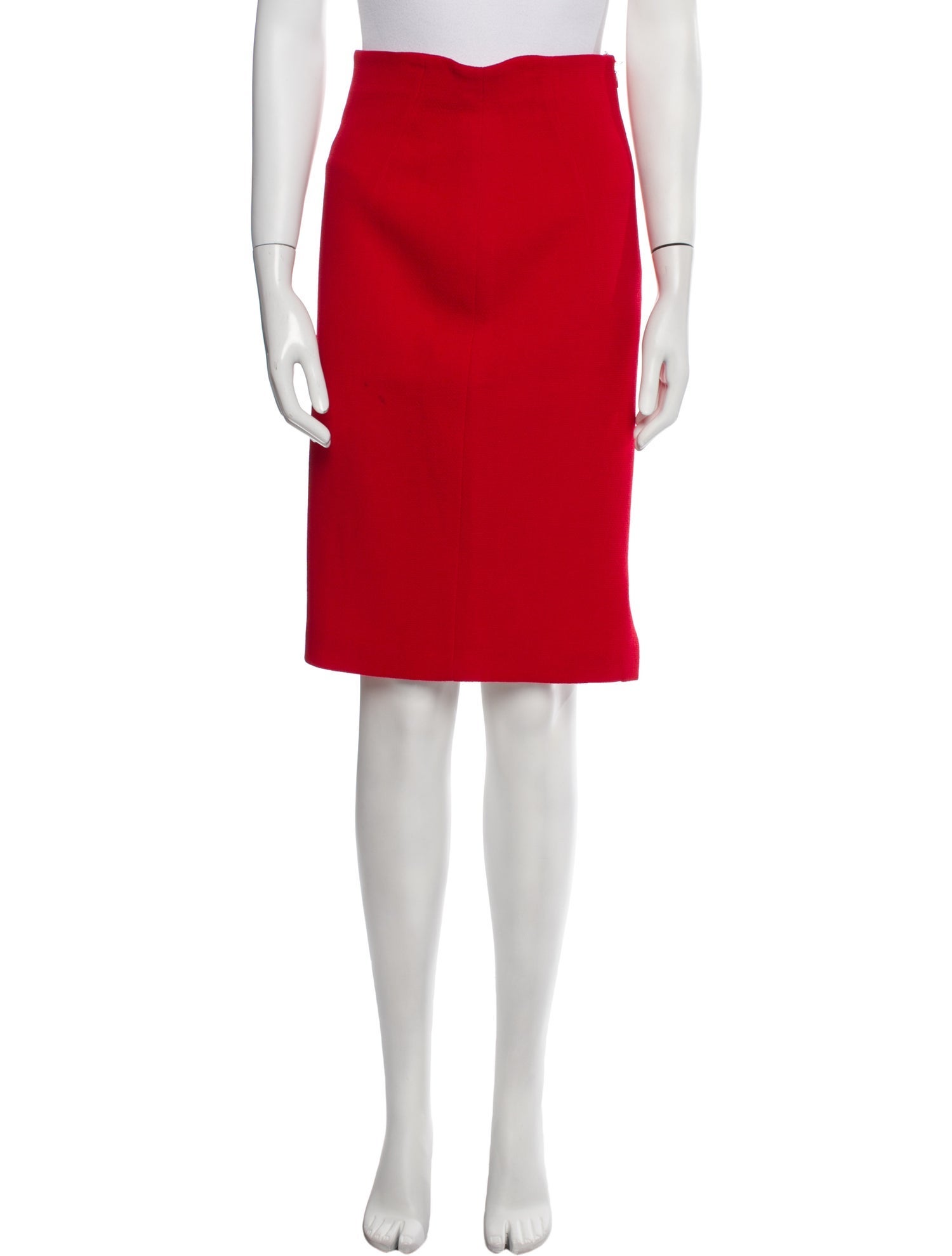 Gianni Versace Virgin Wool Knee-Length Skirt