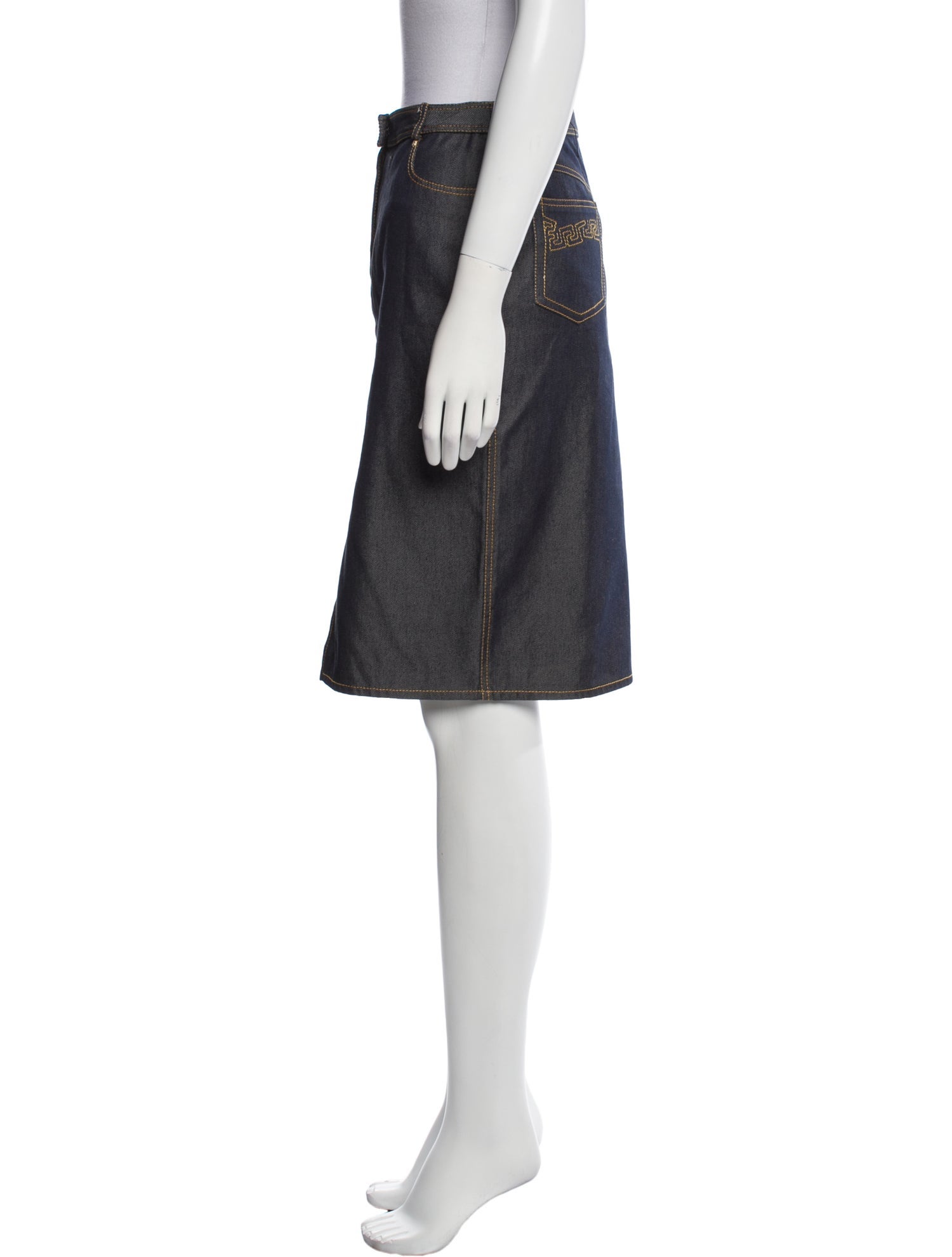 Gianni Versace Vintage Knee-Length Skirt