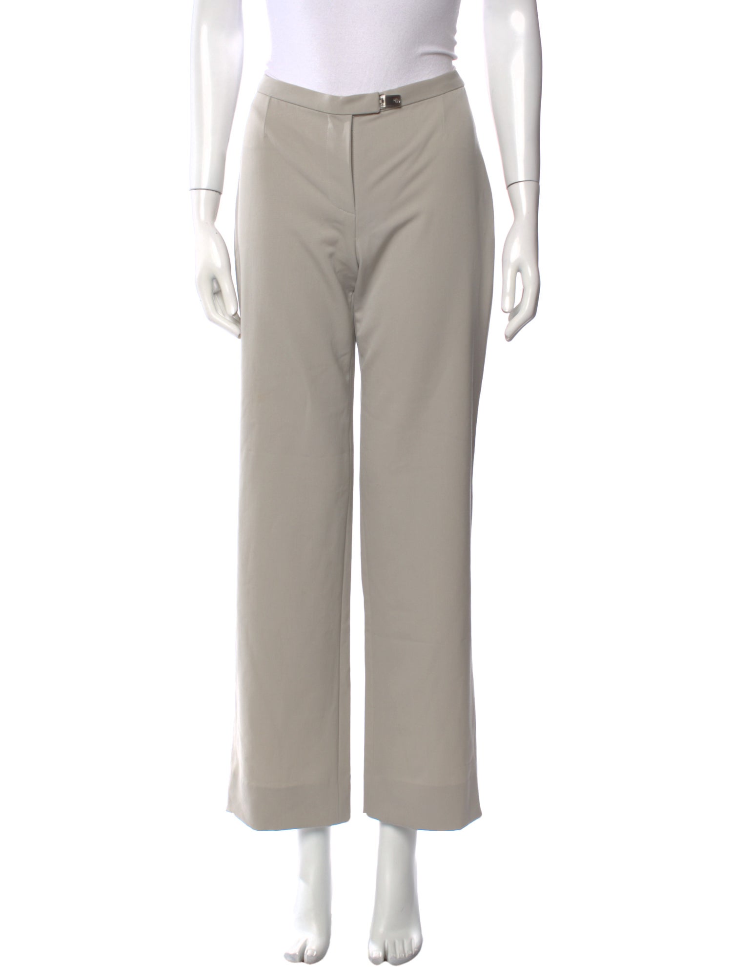 Jil Sander Vintage Wide Leg Pants - Brown, 9.75