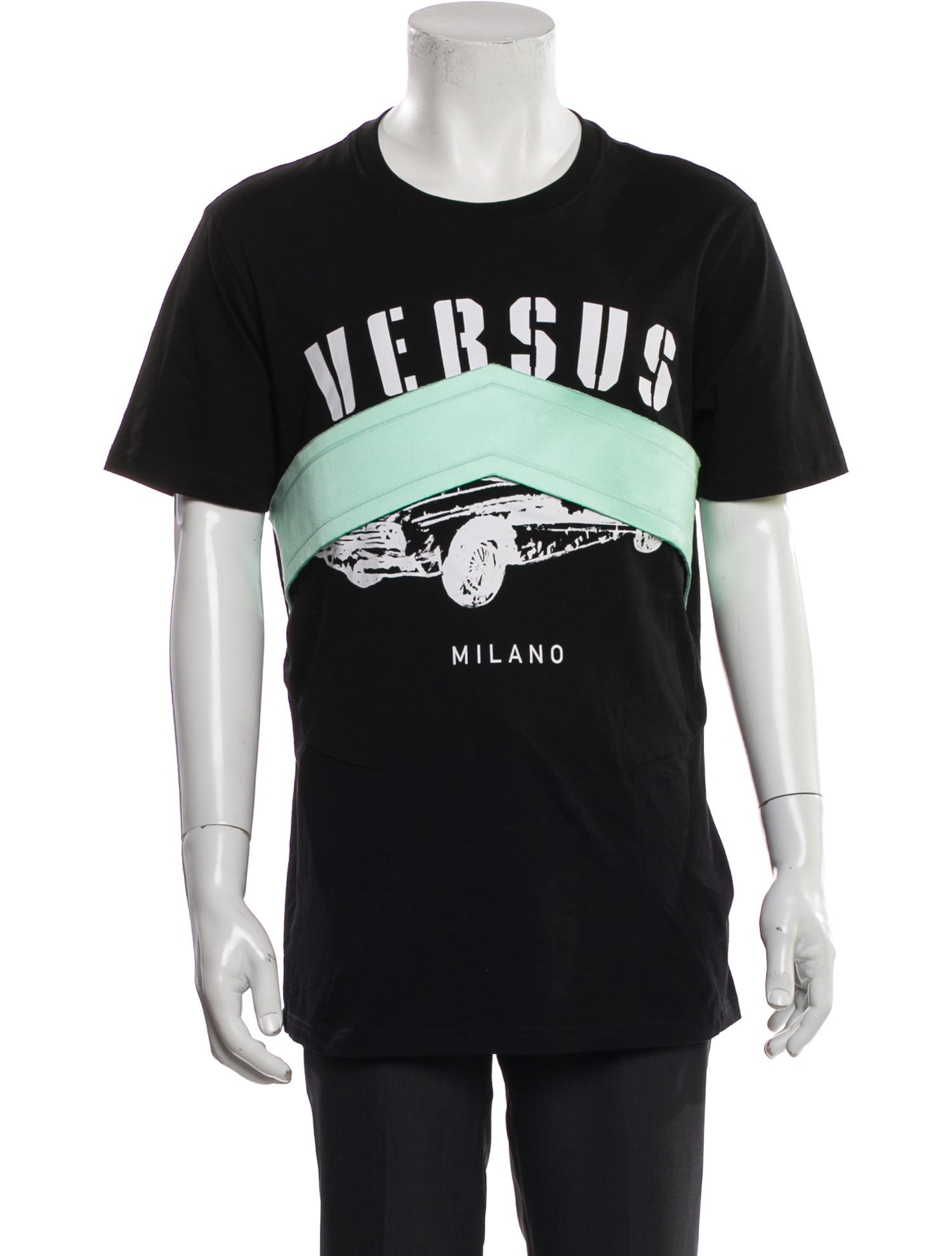 Versus Versace Graphic Print Crew Neck T-Shirt