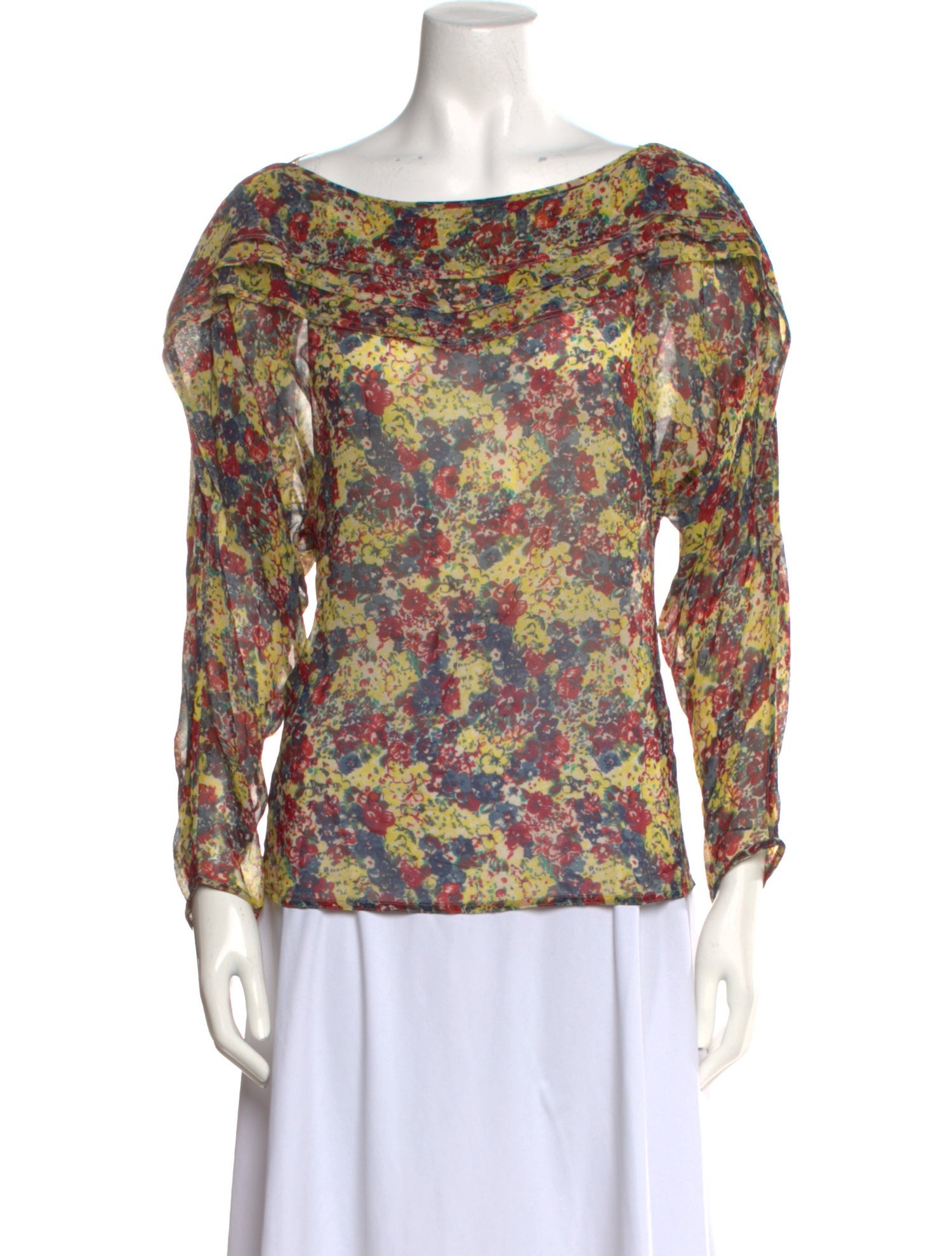 Gianni Versace Vintage Late 1970's - Early 1980's Blouse