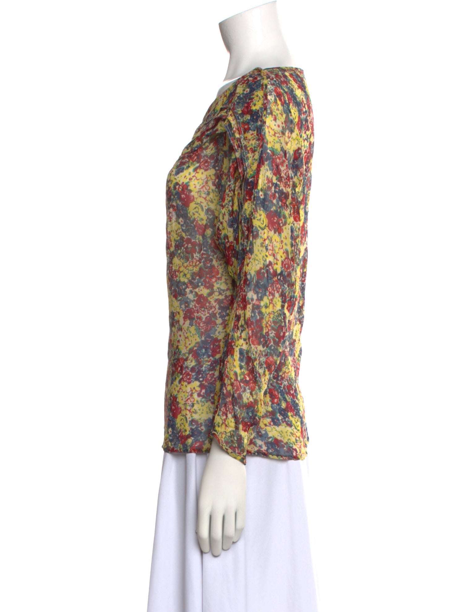 Gianni Versace Vintage Late 1970's - Early 1980's Blouse