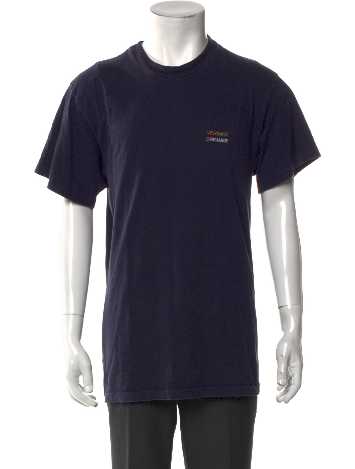 Gianni Versace Graphic Print Crew Neck T-Shirt