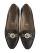 Gianni Versace Medusa Insignia Leather Loafers
