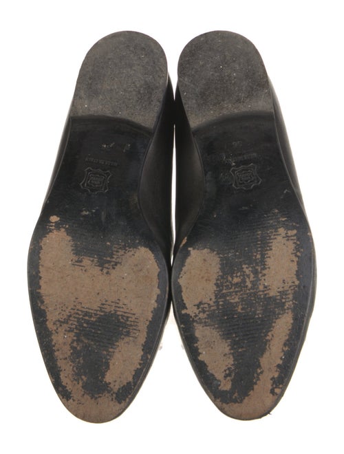 Gianni Versace Medusa Insignia Leather Loafers