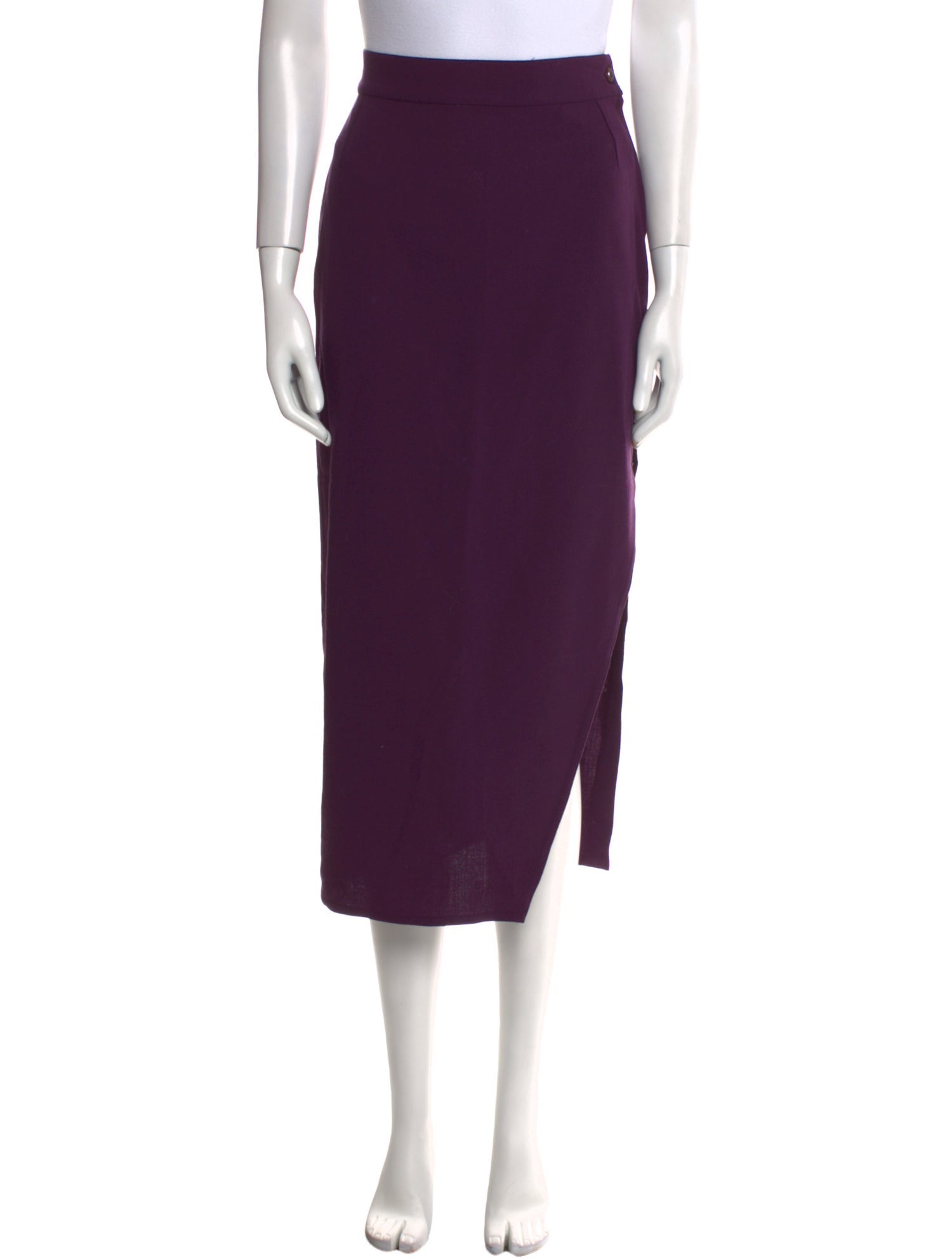 Gianni Versace Wool Midi Length Skirt