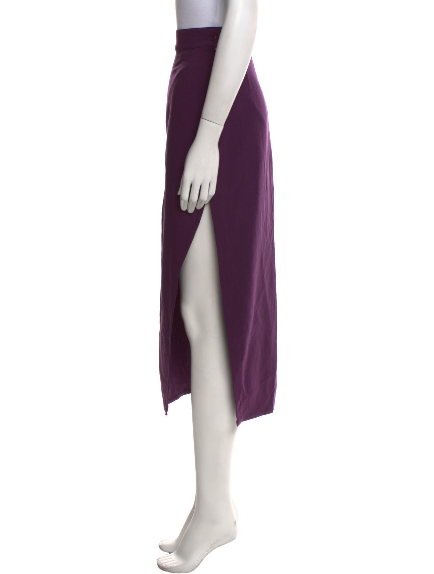 Gianni Versace Wool Midi Length Skirt