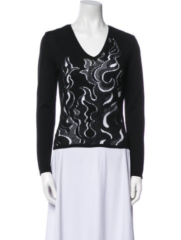 Gianni Versace Knitwear Vintage 1990's Sweater Us2, It38 | XS