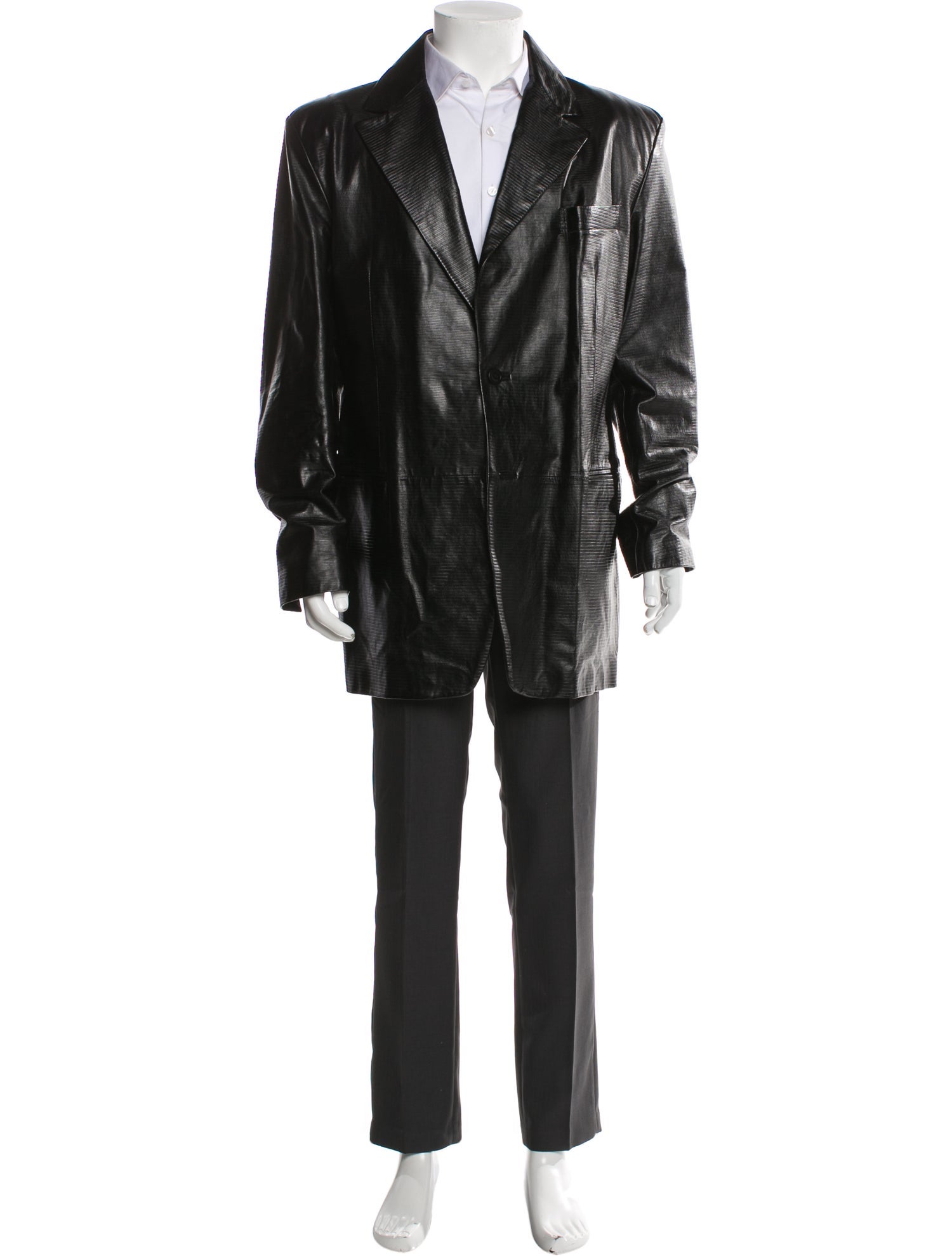 Gianni Versace Vintage Late 1980's - Early 1990's Overcoat