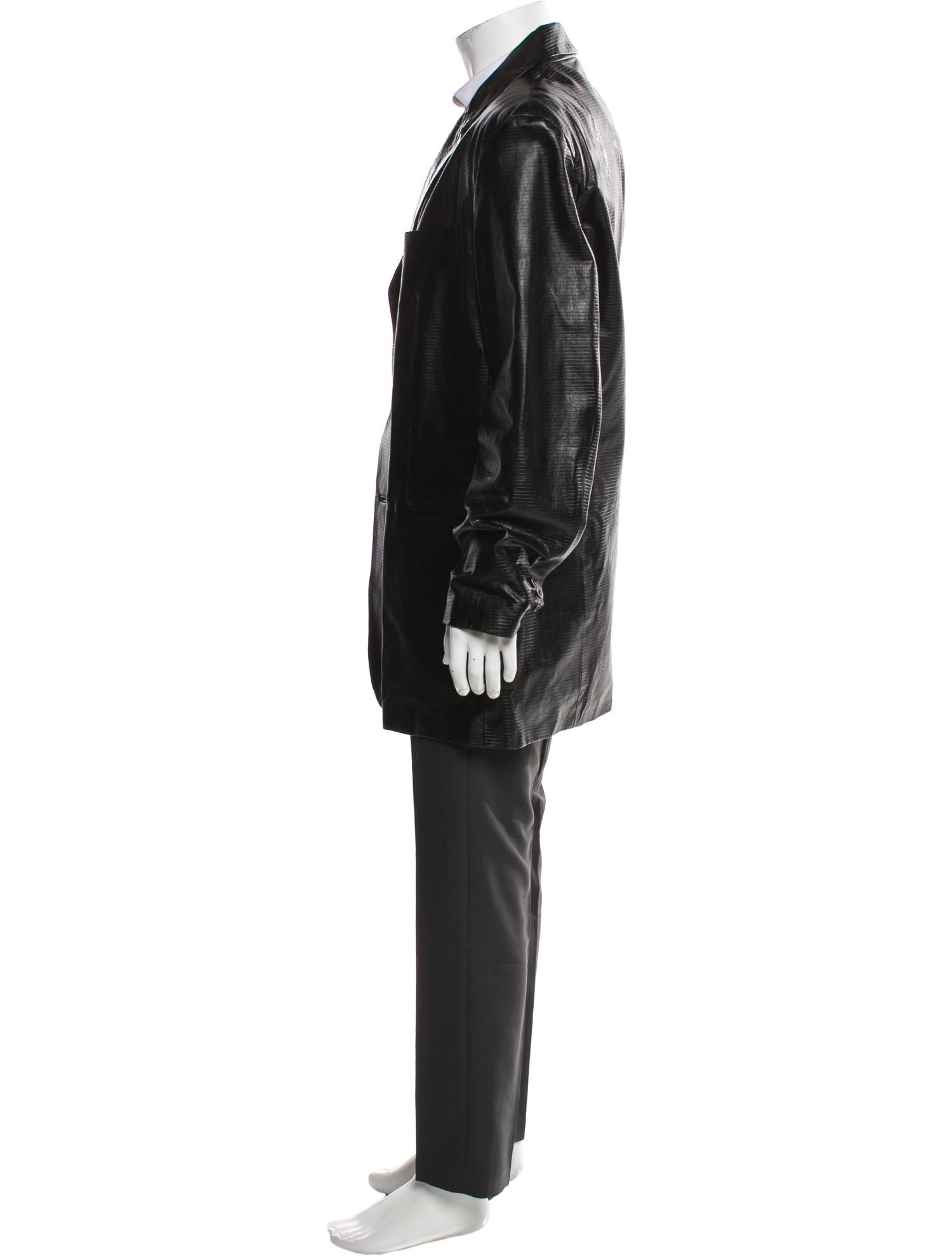 Gianni Versace Vintage Late 1980's - Early 1990's Overcoat