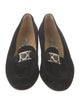 Gianni Versace Medusa Insignia Velvet Loafers