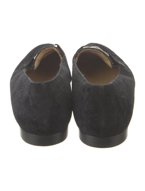 Gianni Versace Medusa Insignia Velvet Loafers