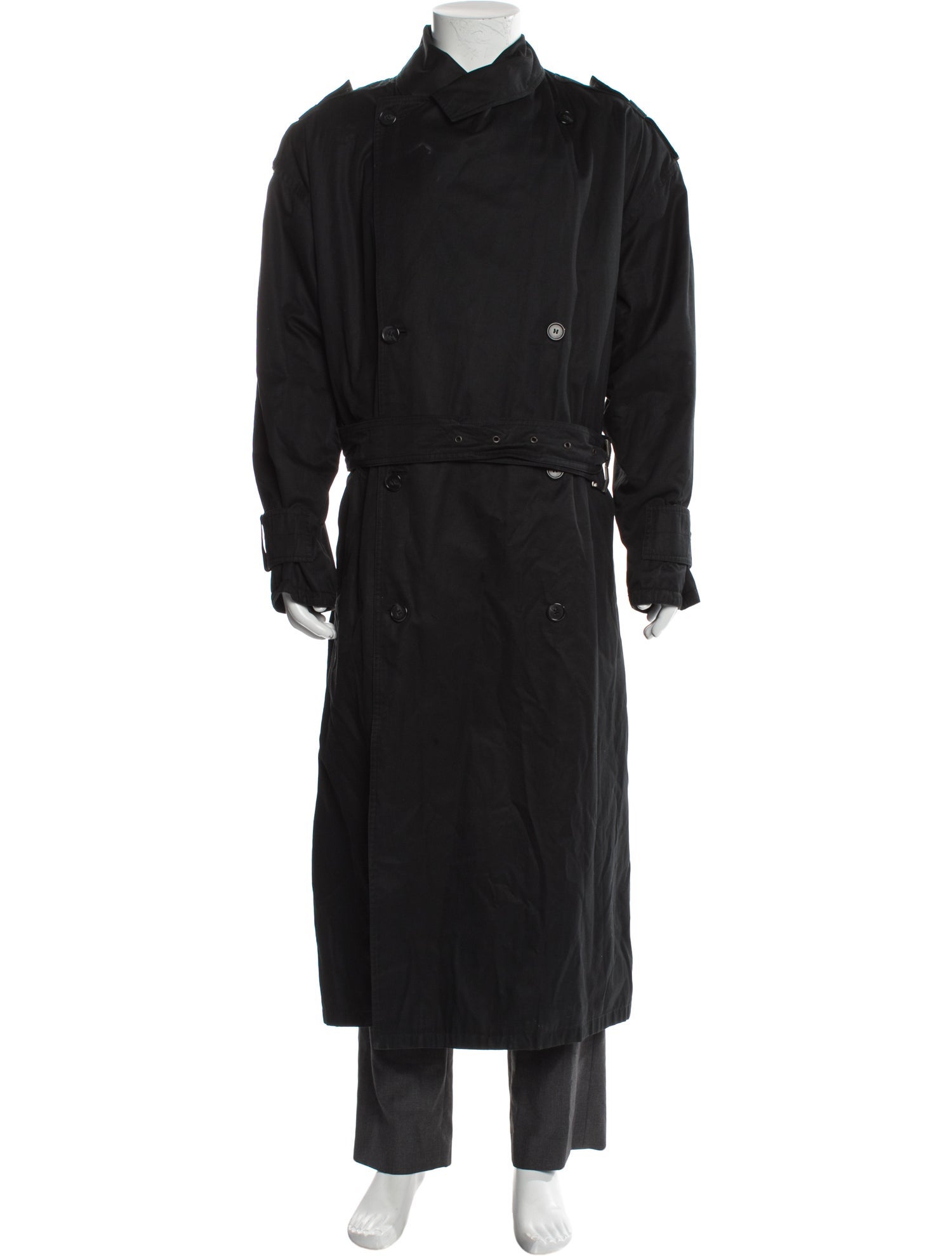 Gianni Versace Vintage Late 1980's - Early 1990's Trench Coat