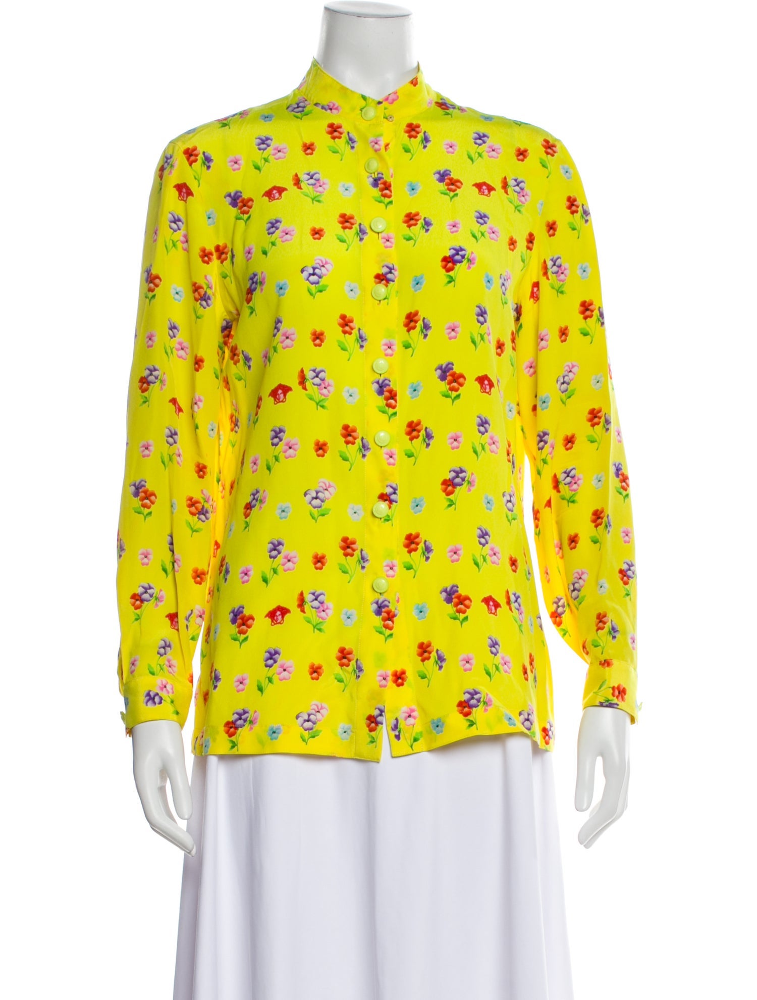 Gianni Versace Vintage 1996 Button-Up Top