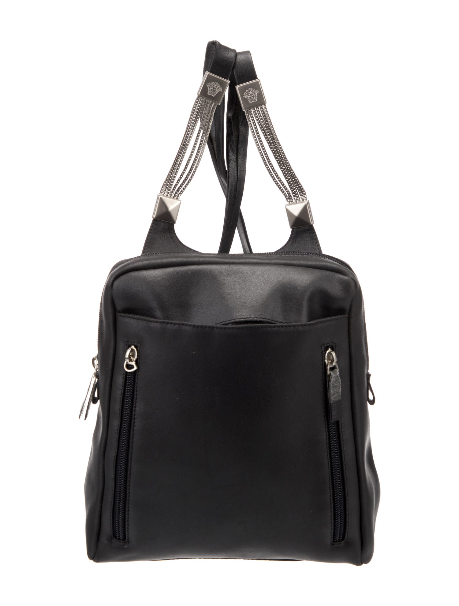 Gianni Versace Leather Backpack
