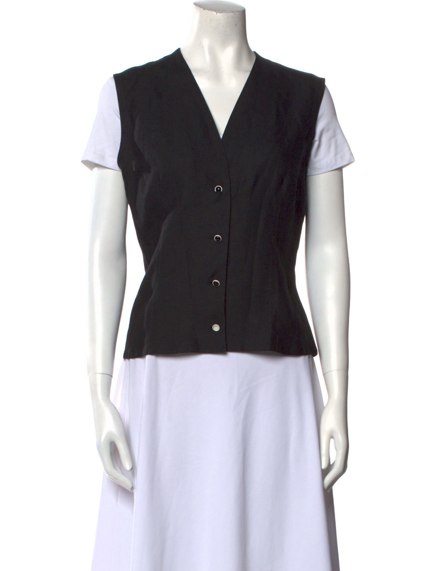 Gianni Versace Vintage Late 1980's - Early 1990's Button-Up Top