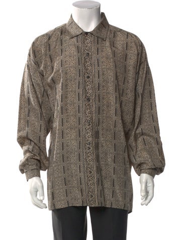 Gianni Versace Casual Shirts Vintage 1988 Shirt XXL