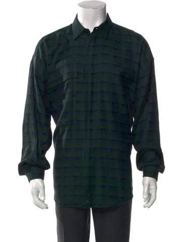 Gianni Versace Casual Shirts Vintage 1980's Shirt XL