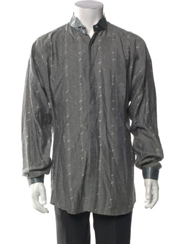 Gianni Versace Casual Shirts Vintage 1970's Shirt L