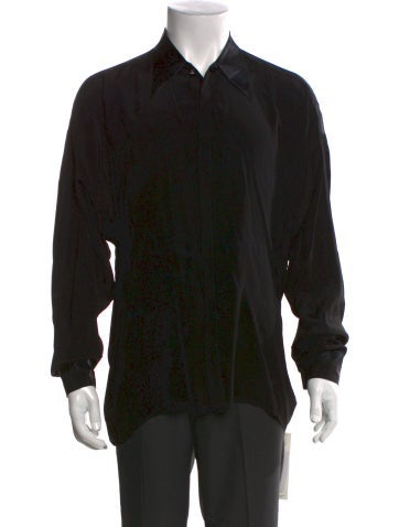 Gianni Versace Dress Shirts Vintage 1980's Shirt L