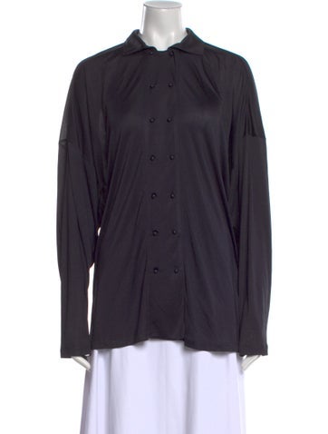 Gianni Versace Tops Vintage 1980's Button-Up Top Us6, It42 | M