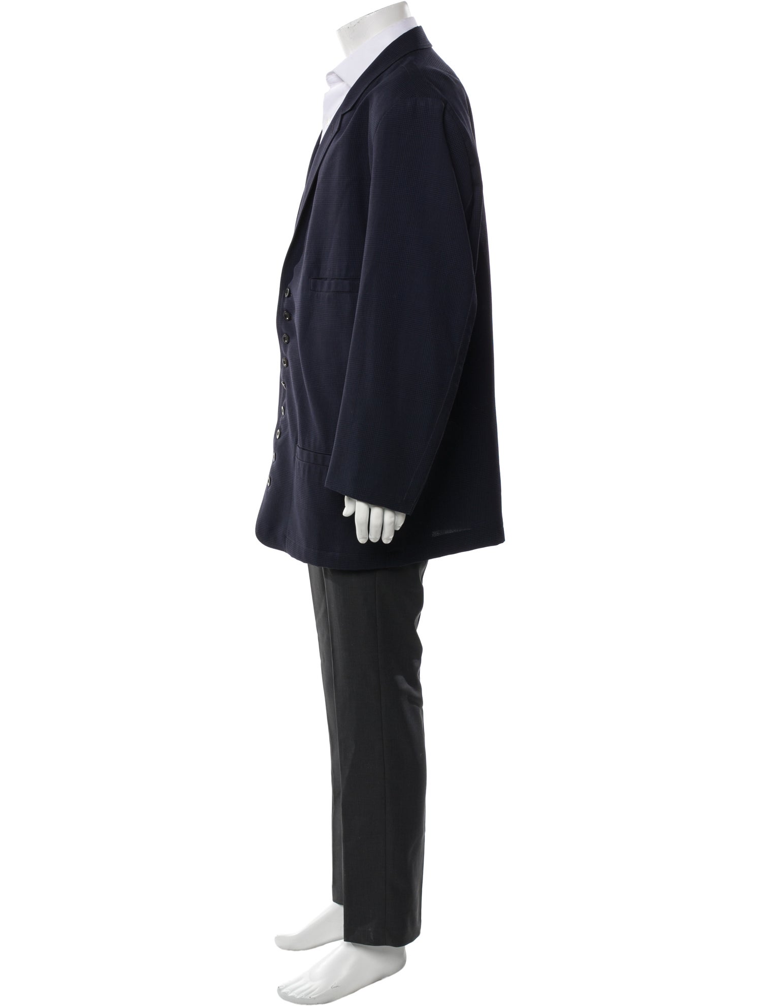 Gianni Versace Vintage 1980's Overcoat