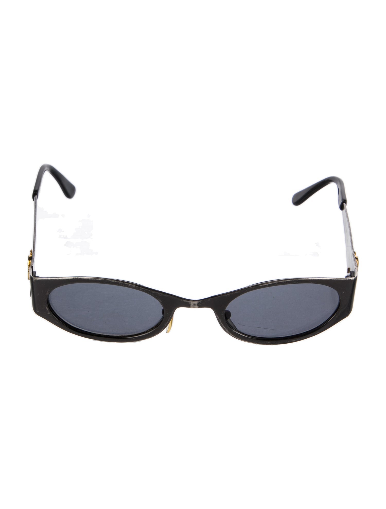 Gianni Versace Round Tinted Sunglasses