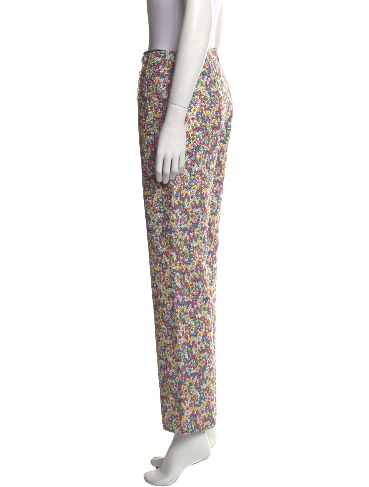 Gianni Versace Vintage Straight Leg Pants